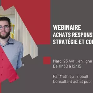 Webinaire achats responsables et CSRD